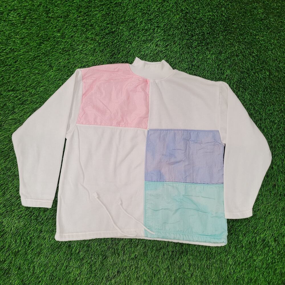 Vintage Gitano MOD Sweatshirt Womens S/M 22x22 Baggy Crop Boxy